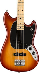 Basse électrique enfants Fender Player Mustang Bass PJ (MEX, MN) - Sienna sunburst