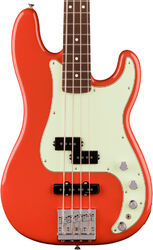 Basse électrique solid body Fender Player II Modified Active Precision Bass Ltd (MEX, RW) - fiesta red