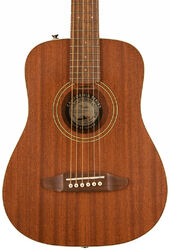 Guitare folk Fender Redondo Mini All Mahogany - Natural satin