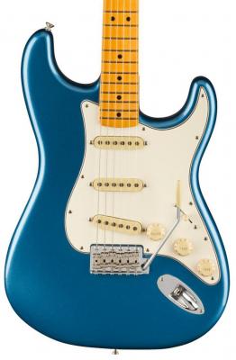 Guitare électrique solid body Fender American Vintage II 1973 Stratocaster (USA, MN) - Lake placid blue