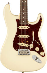 Guitare électrique forme str Fender American Professional II Stratocaster (USA, RW) - Olympic white