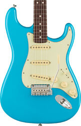 Guitare électrique forme str Fender American Professional II Stratocaster (USA, RW) - Miami blue