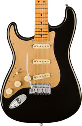 Guitare électrique forme str Fender American Ultra Stratocaster Gaucher (USA, MN) - Texas tea