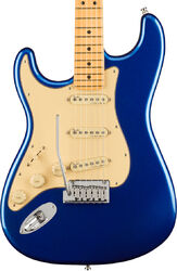 Guitare électrique forme str Fender American Ultra Stratocaster Gaucher (USA, MN) - Cobra blue