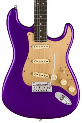 Guitare électrique solid body Fender American Ultra Stratocaster Ltd (USA, EB) - Plum metallic
