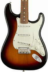 Guitare électrique forme str Fender Player Stratocaster (MEX, PF) - 3-Color Sunburst