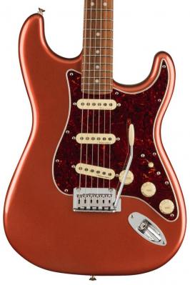 Guitare électrique solid body Fender Player Plus Stratocaster (MEX, PF) - Aged candy apple red