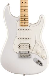 Guitare électrique forme str Fender Juanes Stratocaster - Luna white