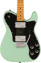 Guitare électrique forme tel Fender Vintera II '70s Telecaster Deluxe with Tremolo (MEX, MN) - Surf green