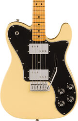 Guitare électrique forme tel Fender Vintera II '70s Telecaster Deluxe with Tremolo (MEX, MN) - Vintage white
