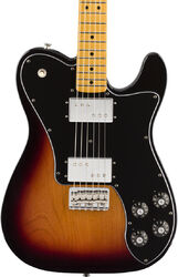 Guitare électrique forme tel Fender Vintera 70's Telecaster Deluxe (MEX, MN) - 3-color sunburst