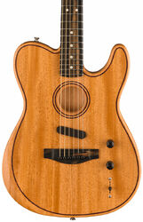 Guitare folk Fender American Acoustasonic Telecaster All-Mahogany - Natural