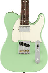 Guitare électrique forme tel Fender American Performer Telecaster Hum (USA, MN) - Satin surf green