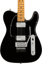 Guitare électrique forme tel Fender American Ultra Luxe Telecaster Floyd Rose HH (USA, MN) - Mystic black