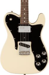 Guitare électrique forme tel Fender American Vintage II 1977 Telecaster Custom Ltd (USA, RW) - olympic white