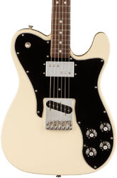 Guitare électrique forme tel Fender American Vintage II 1977 Telecaster Custom (USA, RW) - Olympic white