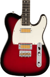 Guitare électrique forme tel Fender Gold Foil Telecaster Ltd (MEX, EB) - Candy apple burst
