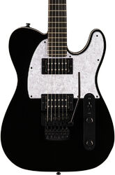 Guitare électrique forme tel Fender Player Fusion Telecaster HH Floyd Rose Ltd (MEX, EB) - black