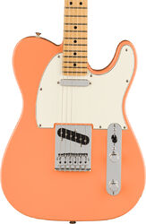 Guitare électrique forme tel Fender Player Telecaster Ltd (MEX, MN) - Pacific peach