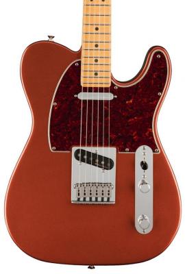 Guitare électrique solid body Fender Player Plus Telecaster (MEX, MN) - Aged candy apple red