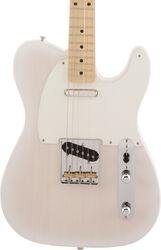Guitare électrique forme tel Fender Made in Japan Traditional 50s Telecaster (MN) - White blonde