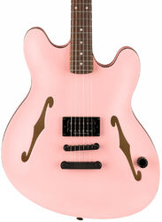Guitare électrique 1/2 caisse Fender Tom DeLonge Starcaster - Satin shell pink