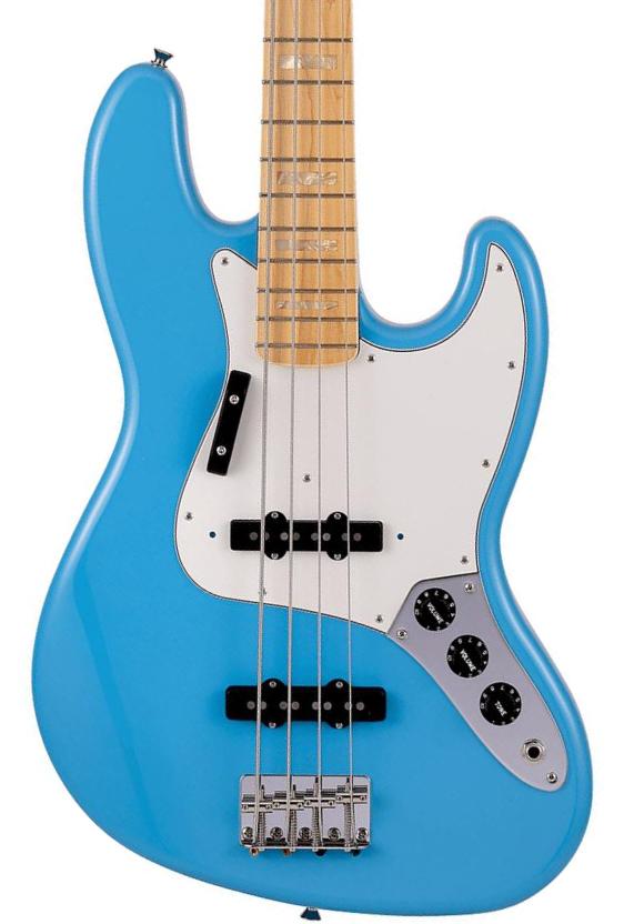 Basse électrique solid body Fender Made in Japan International Color Jazz Bass Ltd - Maui blue