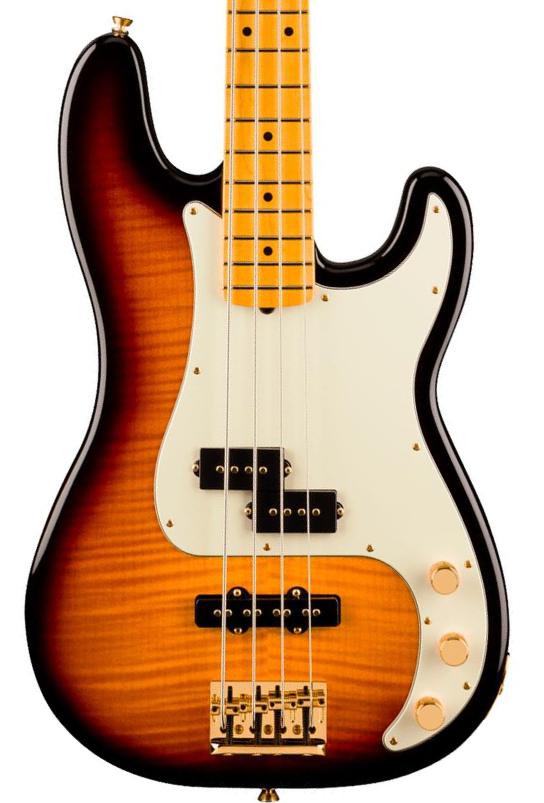 Basse électrique solid body Fender 75th Anniversary American Professional II PJ Precision Bass (USA, MN) - 2-color sunburst