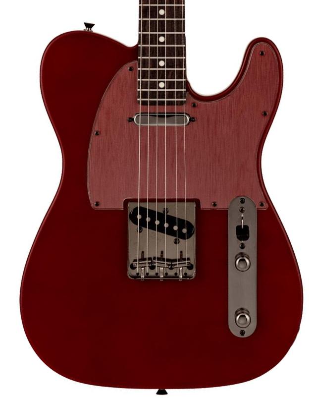 Made in Japan Hybrid II Telecaster Ltd - matte inferno red