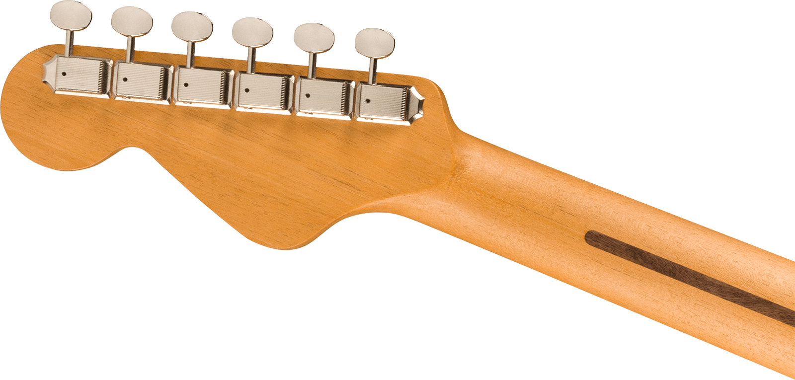 Fender Highway All Mahogany Parlor Thin Mex Acajou Epicea Rw - Natural Satin Matte - Guitare Electro Acoustique - Variation 3