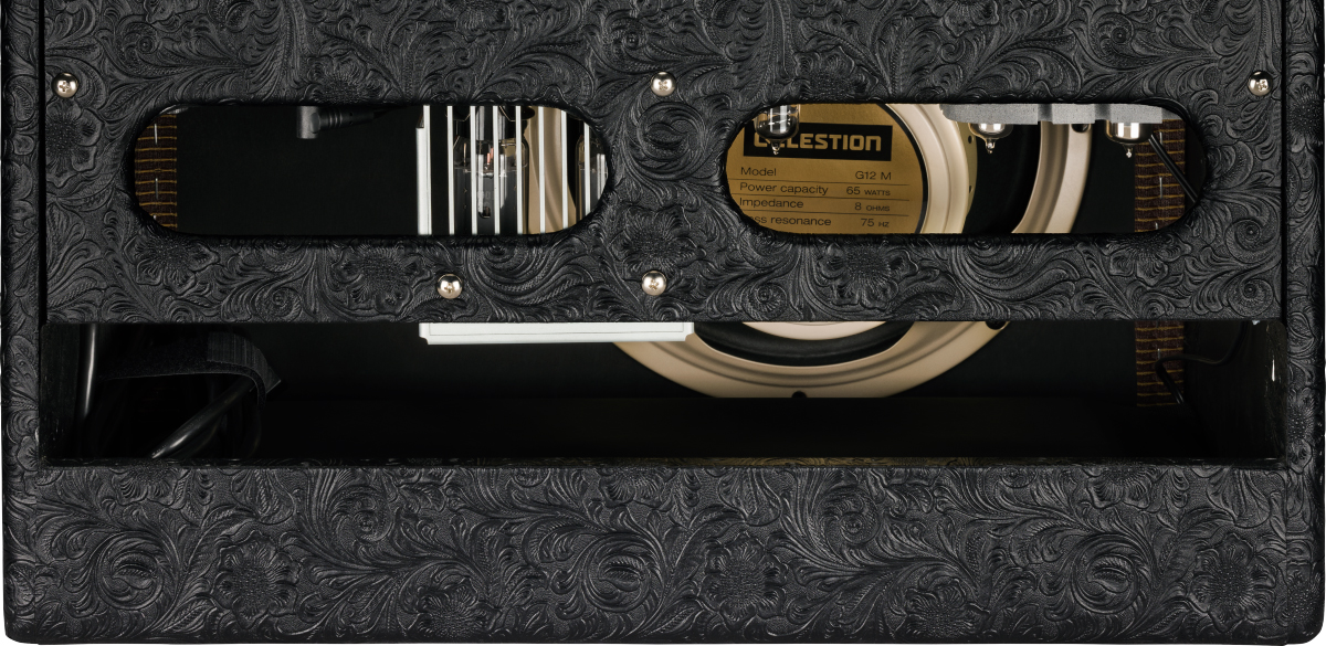 Fender Hot Rod Deluxe 30th Anniversary 40w 1x12 Celestion Creamback 6l6  Black Western - Ampli Guitare Électrique Combo - Variation 3