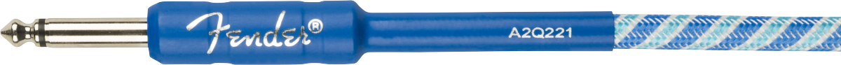 Fender Icicle Holiday Instrument Cable Droit Droit 10ft Blue - CÂble - Variation 1