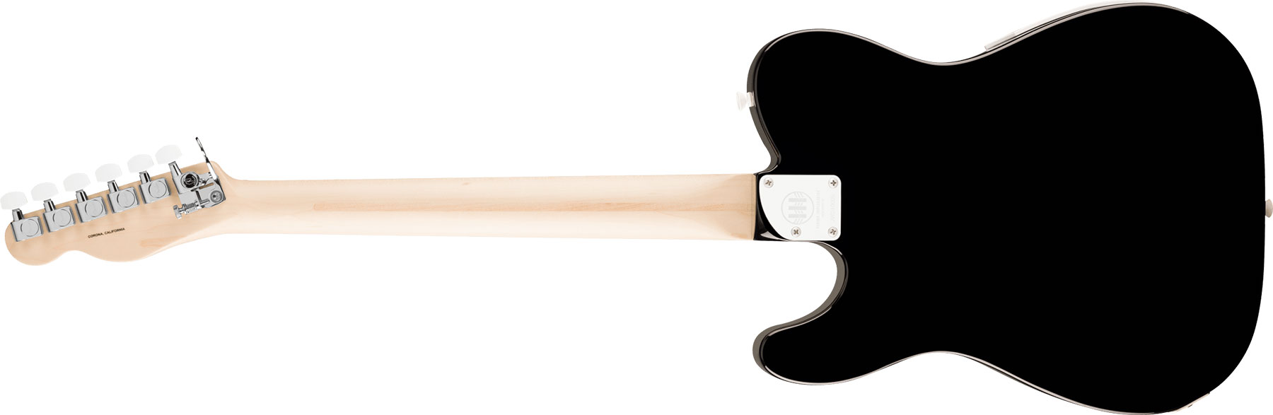 Fender Jack White Tele Triplecaster Usa Signature Hsh Trem Mn - Black - Guitare Électrique Signature - Variation 1