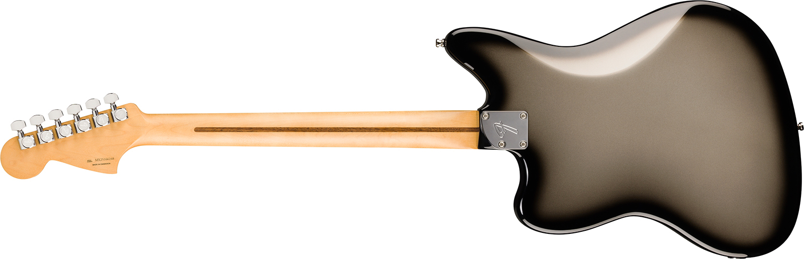 Fender Jaguar Baritone Player Fusion Ltd 2h Ht Eb - Silverburst - Guitare Électrique Baryton - Variation 1