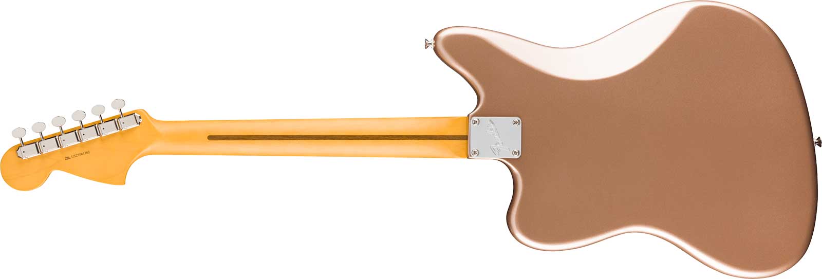Fender Jaguar Classic American Pro Usa Shsc 2s Trem Rw - Faded Firemist Gold - Guitare Électrique RÉtro Rock - Variation 1