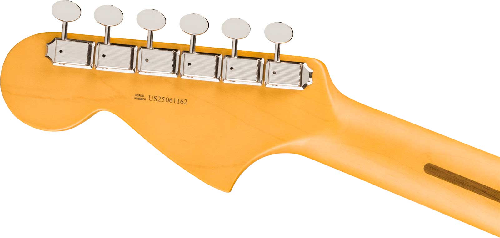 Fender Jaguar Classic American Pro Usa Shsc 2s Trem Rw - Faded Firemist Gold - Guitare Électrique RÉtro Rock - Variation 3