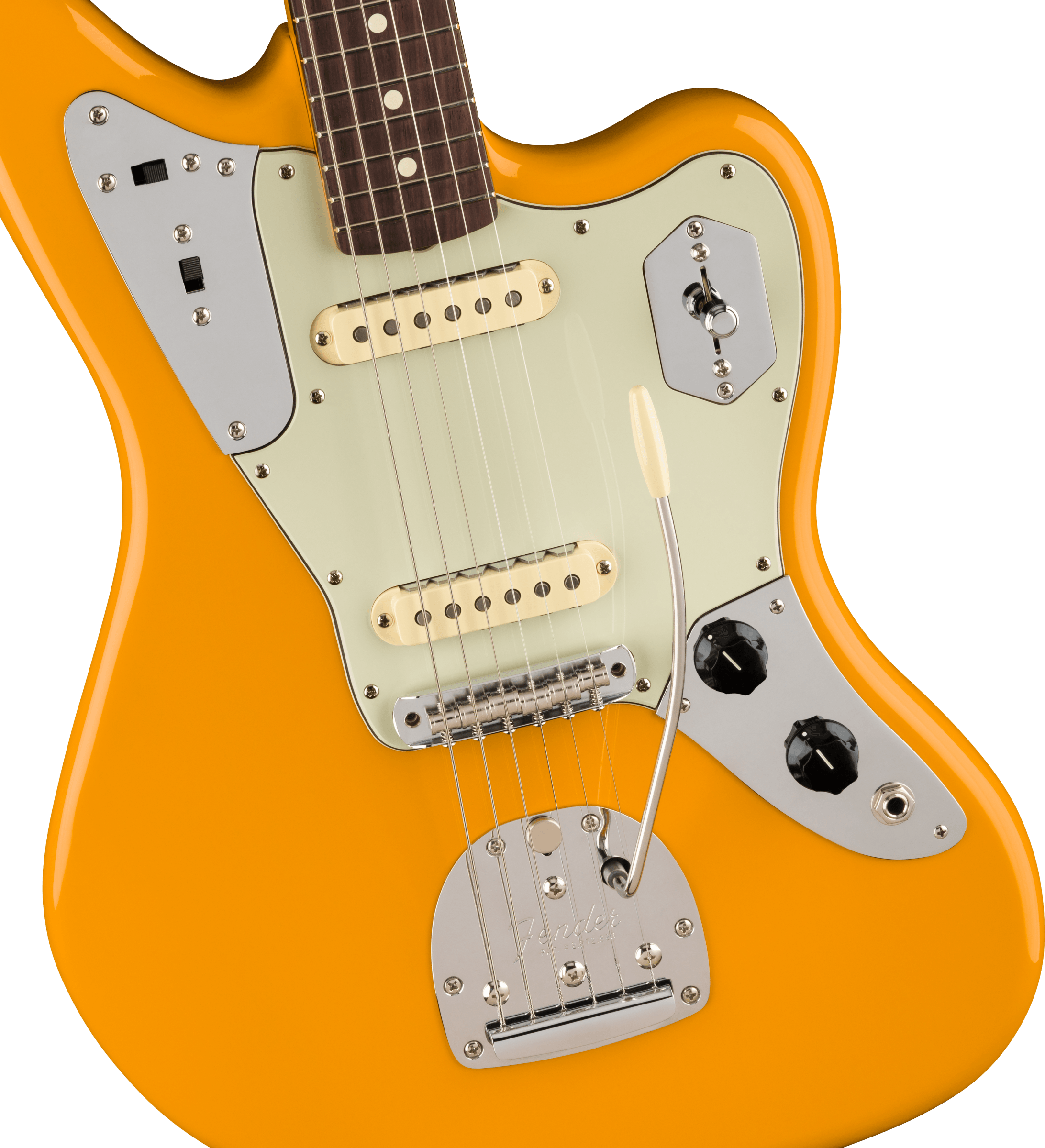 Fender Jaguar Johnny Marr Signature 2s Trem Rw - Fever Dream Yellow - Guitare Électrique RÉtro Rock - Variation 2