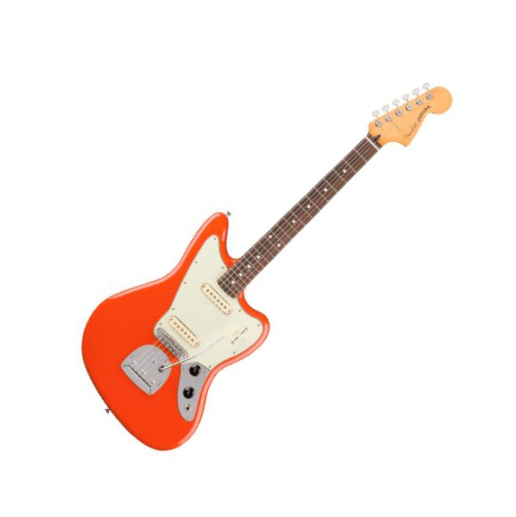 Fender Jaguar Player Ii Mex Trem 2s Rw - Rallye Orange - Guitare Électrique RÉtro Rock - Variation 1