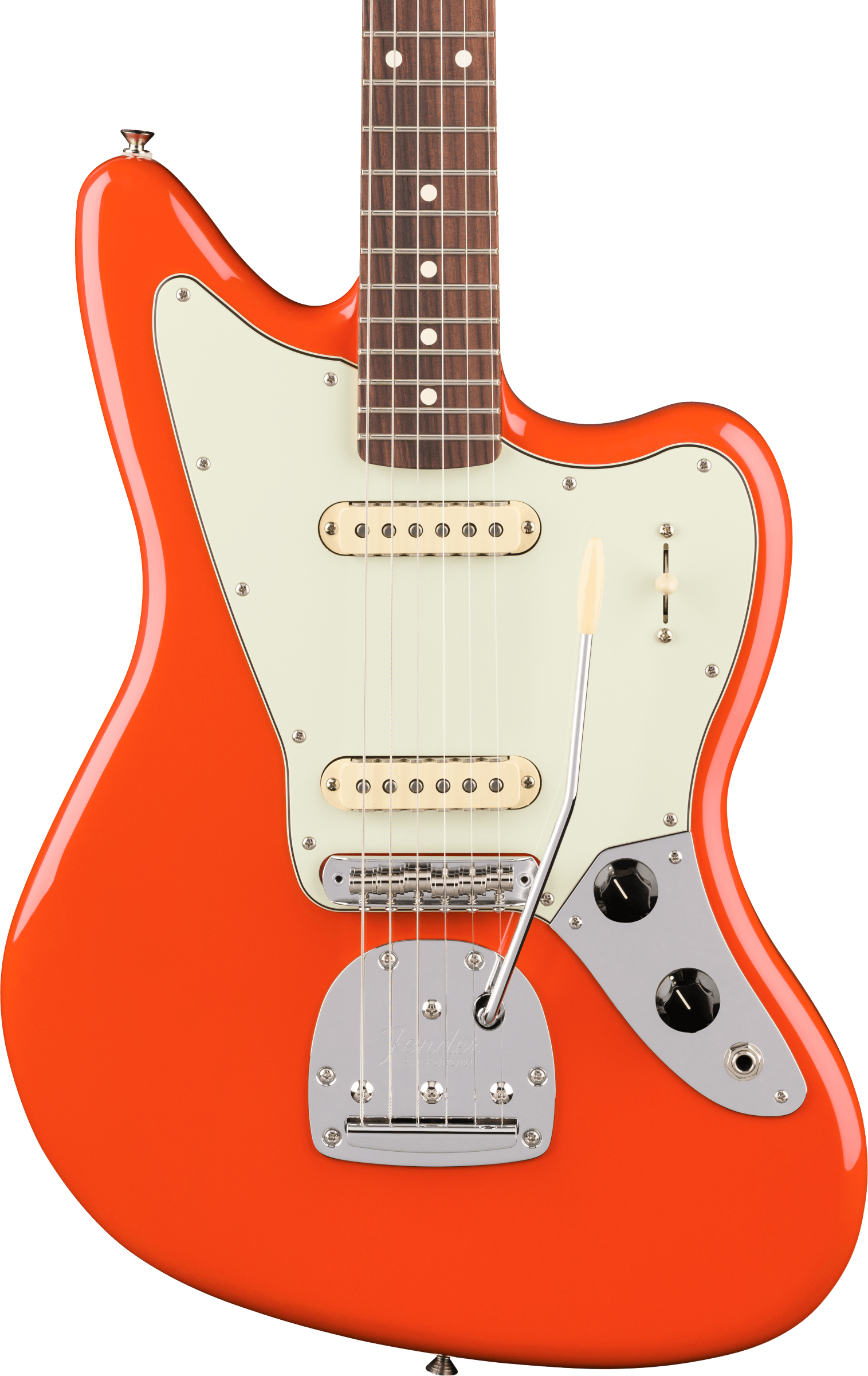 Fender Jaguar Player Ii Mex Trem 2s Rw - Rallye Orange - Guitare Électrique RÉtro Rock - Variation 2