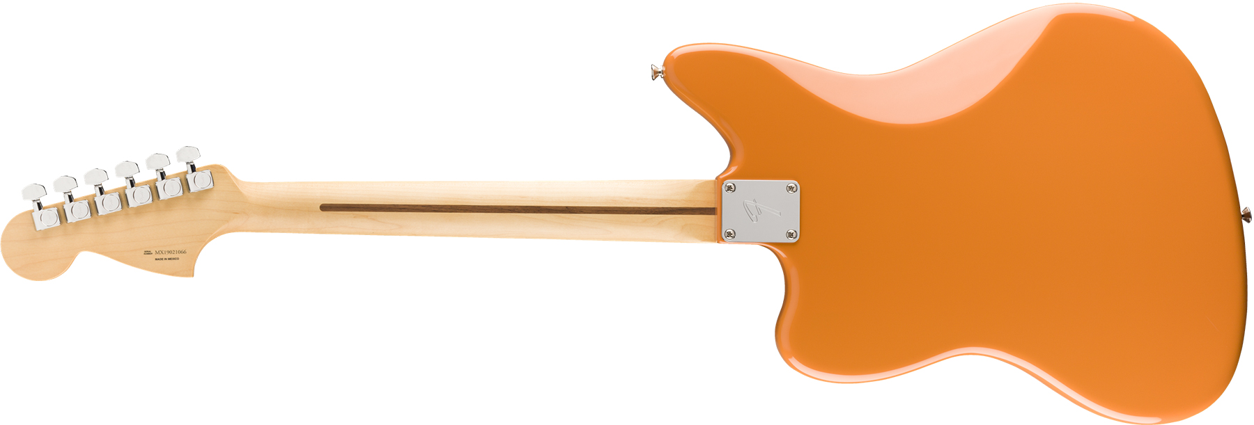 Fender Jaguar Player Mex Hs Pf - Capri Orange - Guitare Électrique RÉtro Rock - Variation 1