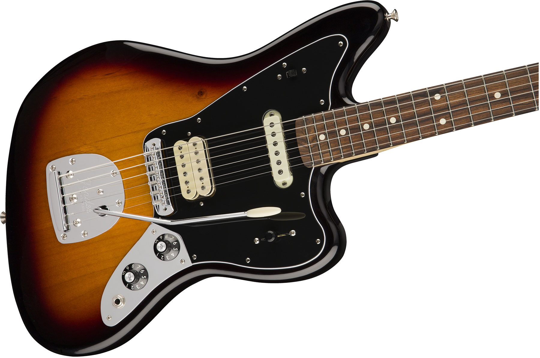 Fender Jaguar Player Mex Hs Pf - 3-color Sunburst - Guitare Électrique RÉtro Rock - Variation 2