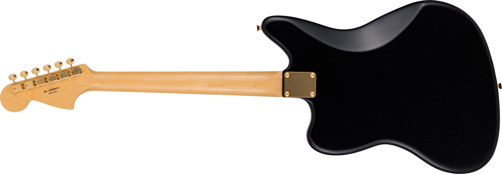 Fender Jaguar Traditional 60s Mij Ltd Jap Shsc 2s Trem Rw - Black Pearl - Guitare Électrique RÉtro Rock - Variation 1