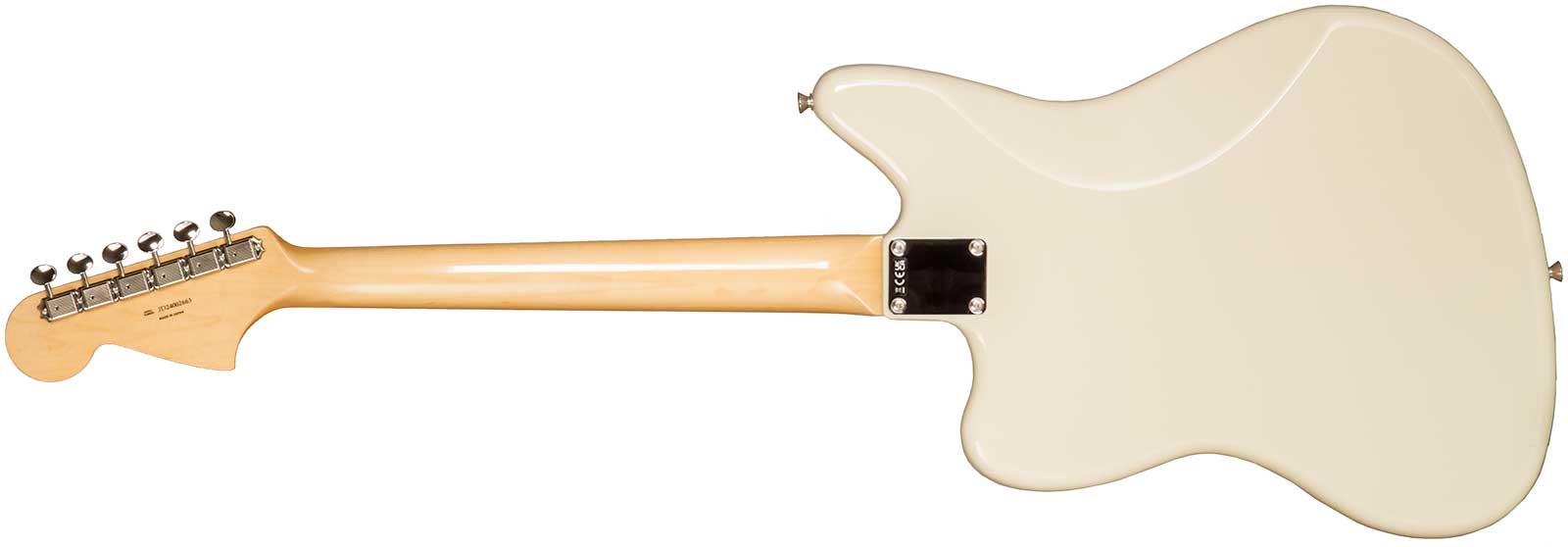 Fender Jaguar Traditional Ii 60s Japan 2s Trem Rw - Olympic White - Guitare Électrique RÉtro Rock - Variation 4