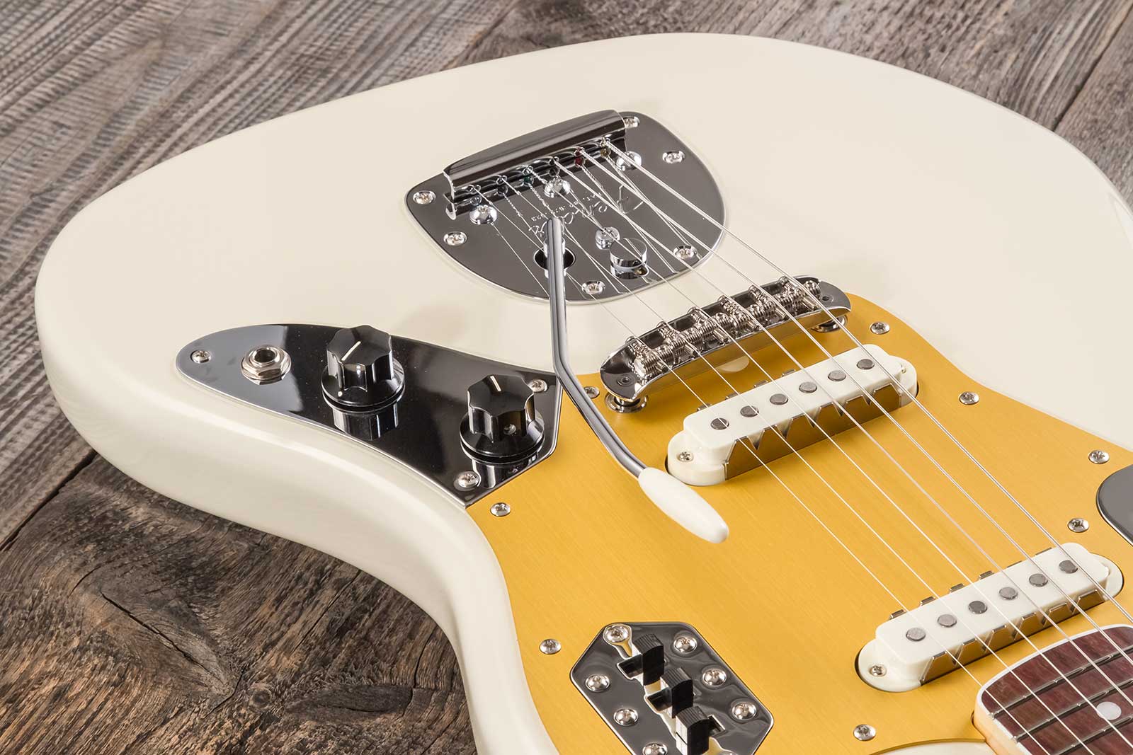 Fender Jaguar Traditional Ii 60s Japan 2s Trem Rw - Olympic White - Guitare Électrique RÉtro Rock - Variation 6