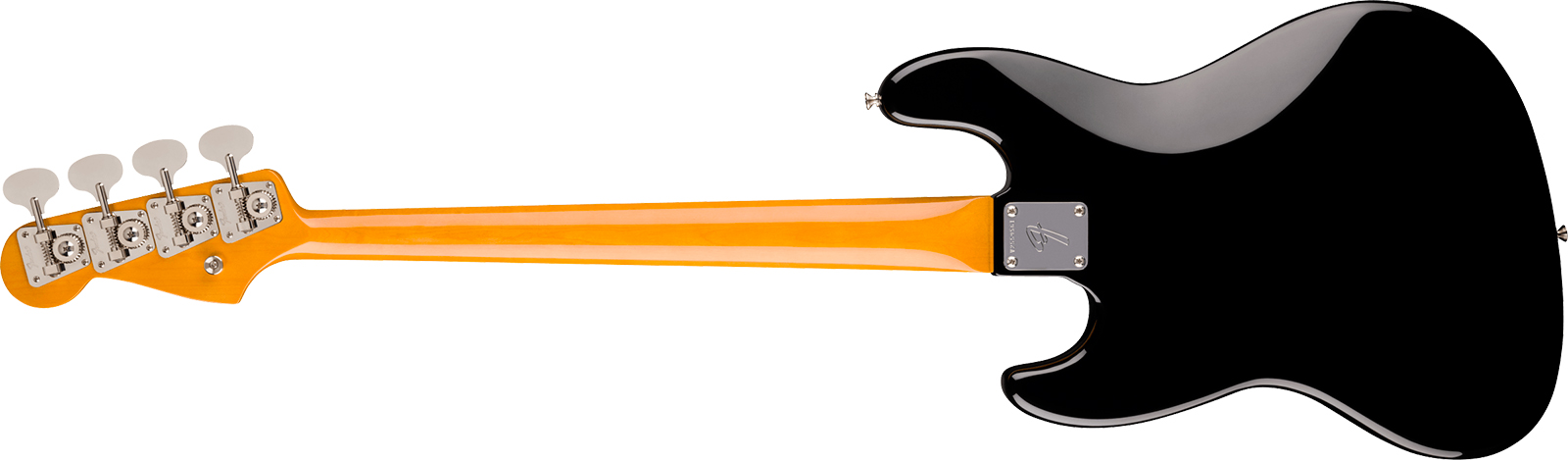 Fender Jazz Bass 1966 American Vintage Ii Ltd Usa Rw - Black - Basse Électrique Solid Body - Variation 1