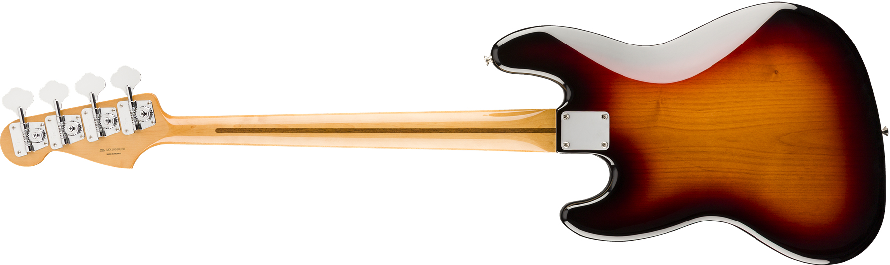 Fender Jazz Bass 70s Vintera Vintage Mex Pf - 3-color Sunburst - Basse Électrique Solid Body - Variation 1