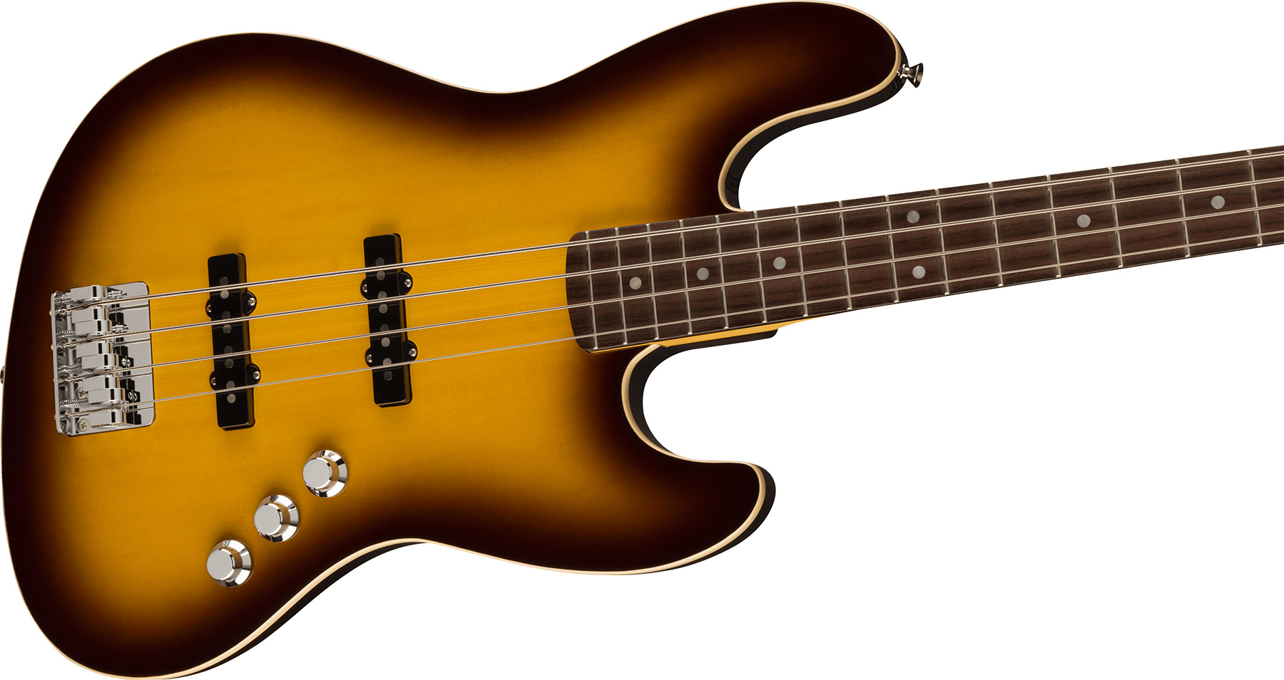 Fender Jazz Bass Aerodyne Special Jap Rw - Chocolate Burst - Basse Électrique Solid Body - Variation 2
