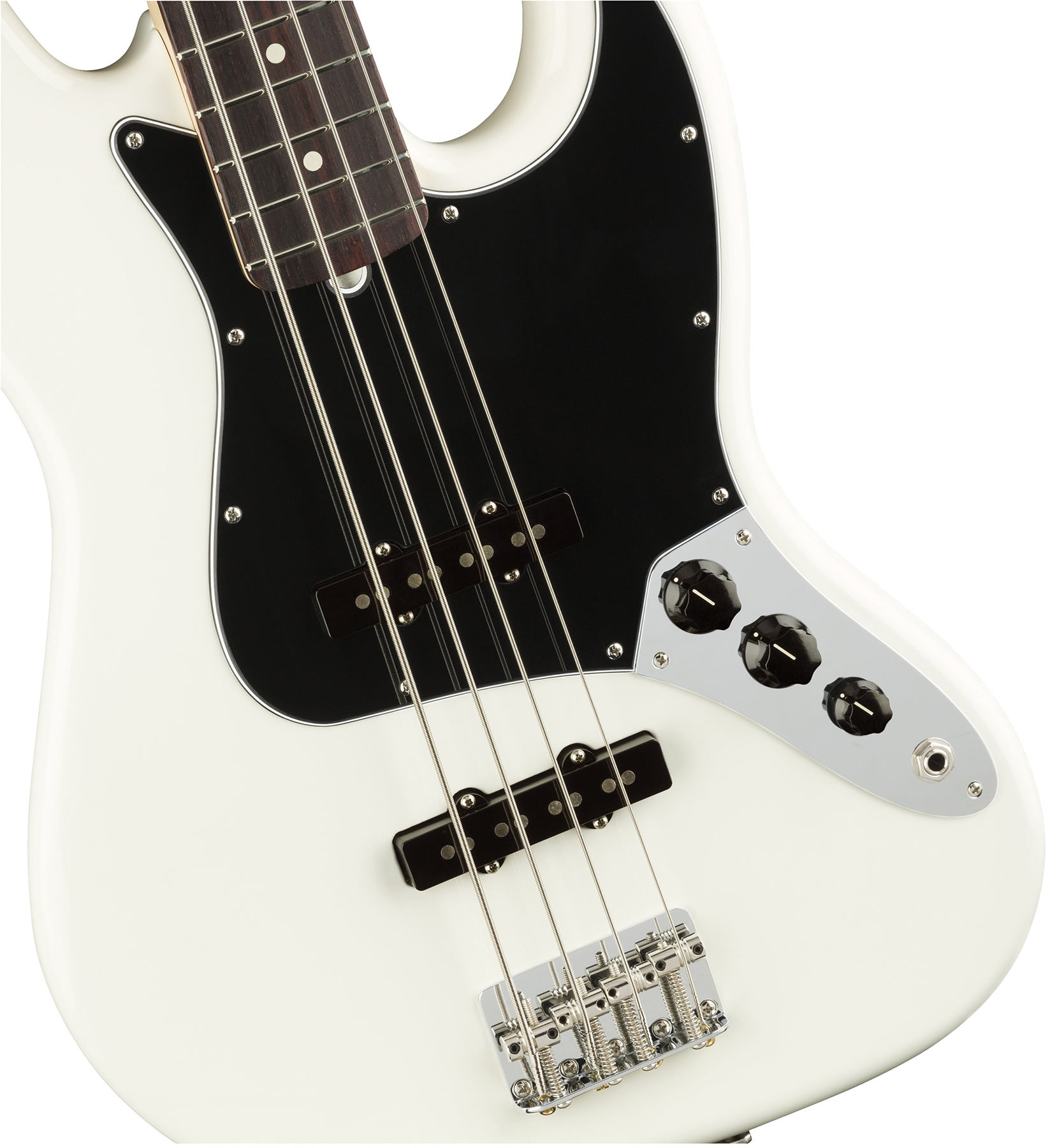 Fender Jazz Bass American Performer Usa Rw - Arctic White - Basse Électrique Solid Body - Variation 2