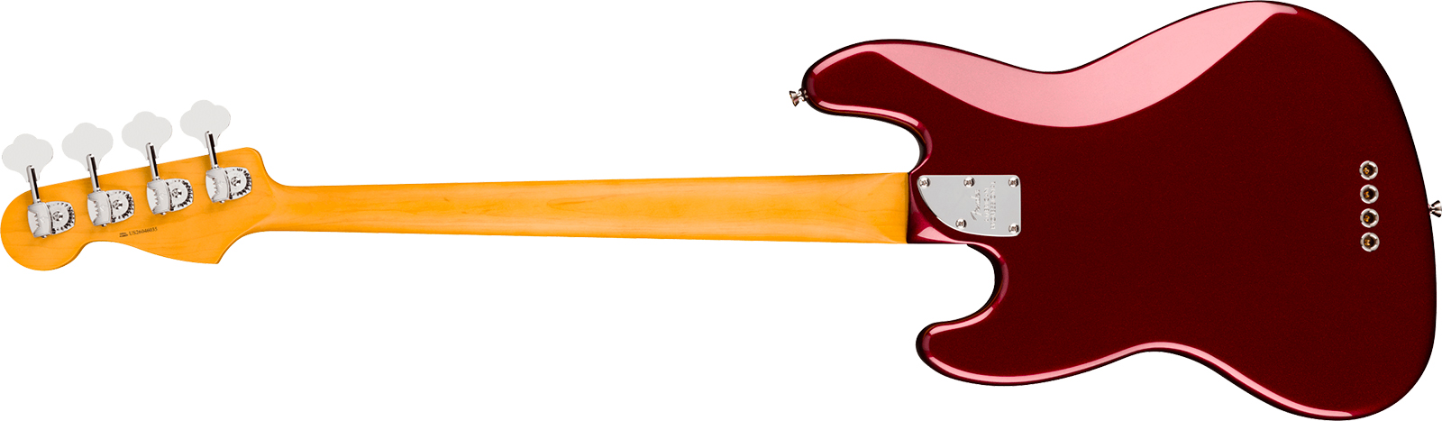 Fender Jazz Bass American Pro. Usa Rw - Oxblood - Basse Électrique Solid Body - Variation 1