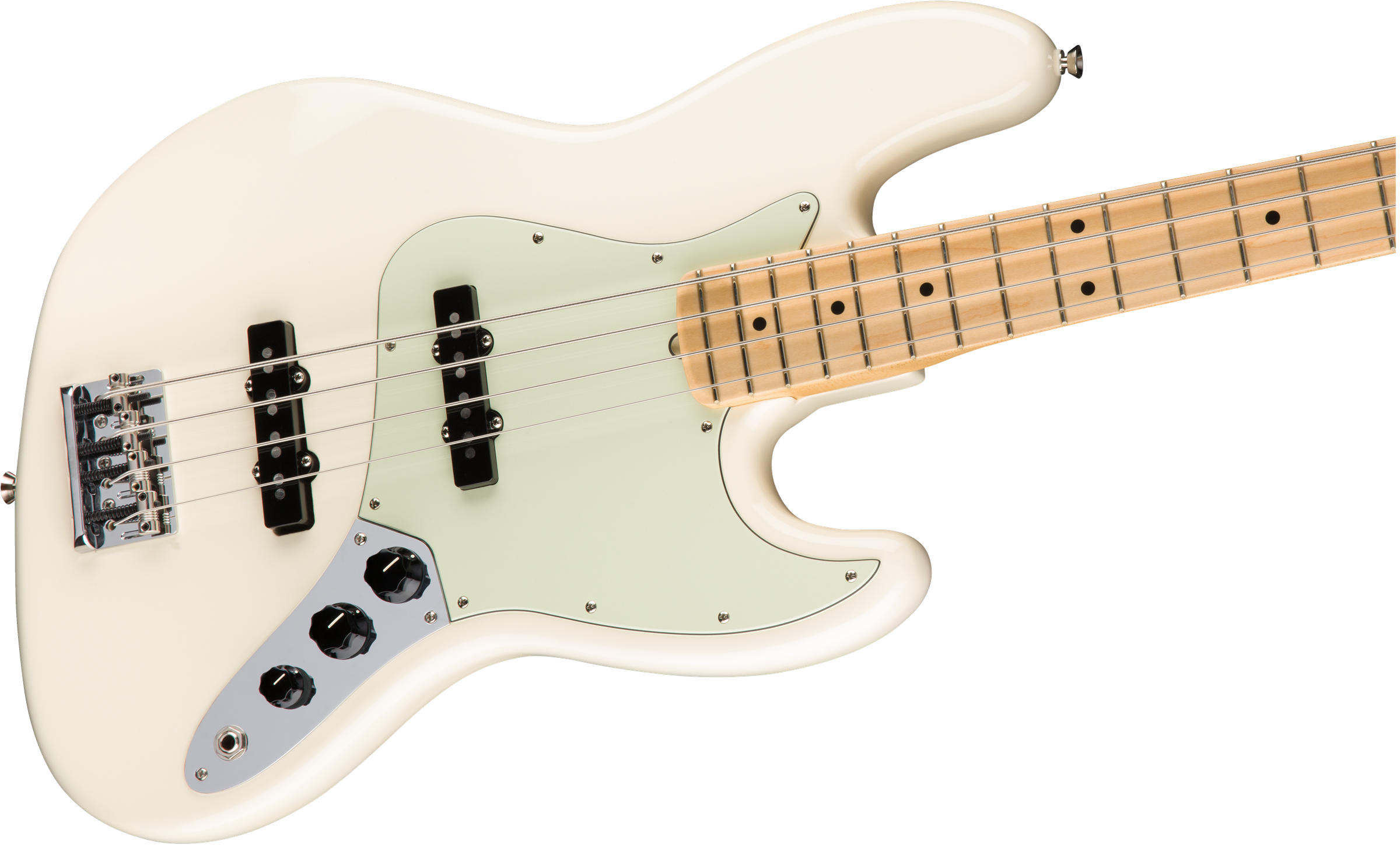 Fender Jazz Bass American Professional 2017 Usa  Mn - Olympic White - Basse Électrique Solid Body - Variation 3